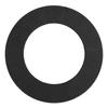 Skjøte dartplate veggbeskytterring høy styrke, avtagbar enkel installasjon Vegg surround dart ryggplate svart ring