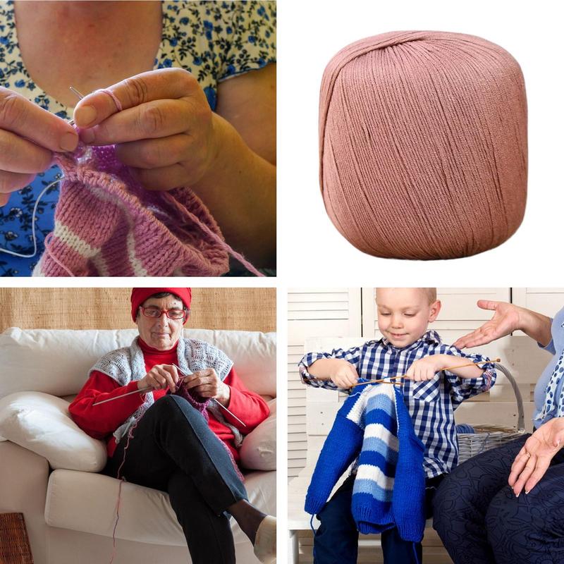 Cashmere Cotton Yarn Knitting Hand-knitted High-grade Wool Thread for Cardigan Hat Sweater Soft Creative Knitting Material