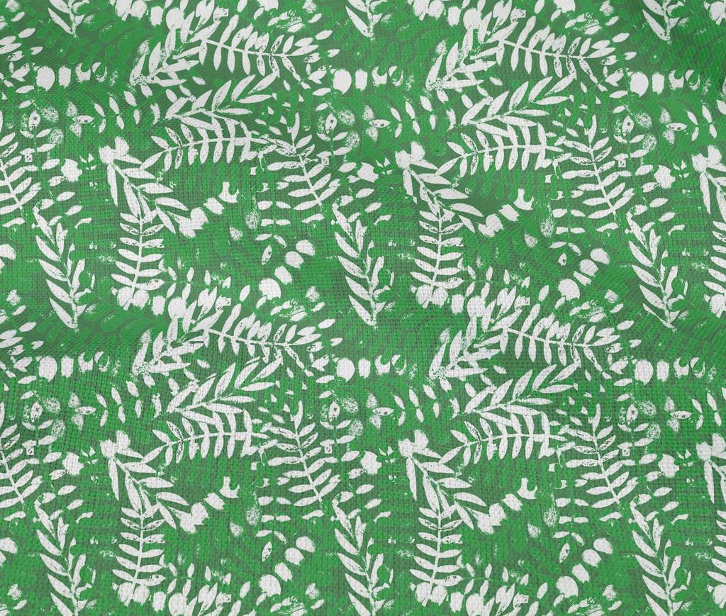 oneOone Cotton Flex Green Fabric Florals Dress Material Fabric Print Fabric By The Yard 40 Inch