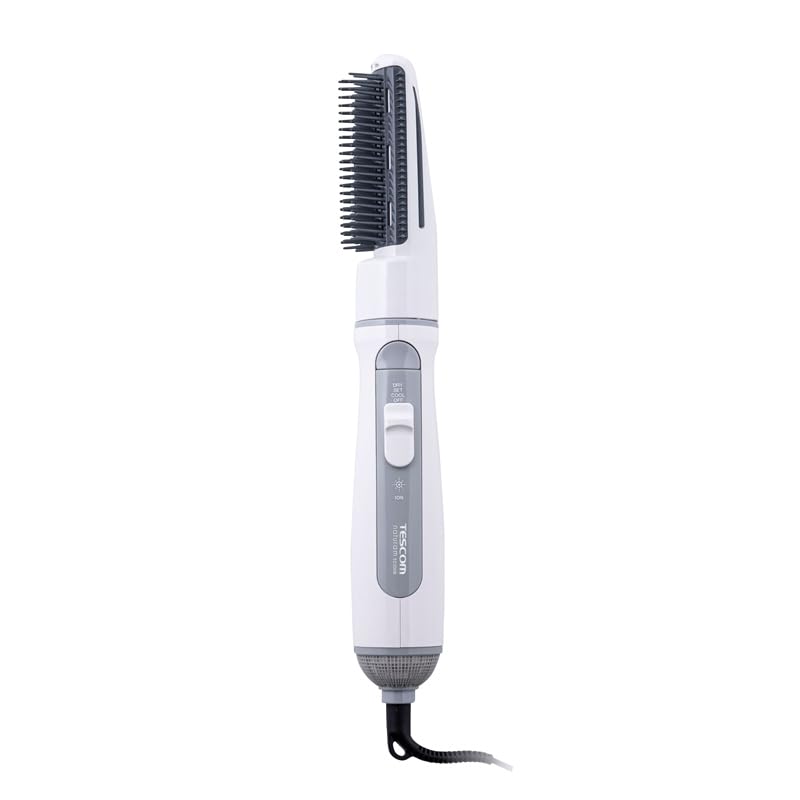 

Фен Tescom Curl Dryer Negative Ion Lightweight 22mm Catch Cushion Brush White TC200B-W белый