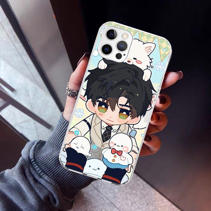 Love And Deepspace Cute Phone Case For iPhone 17 Air 11 13 Mini 14 15 Plus 16 12 Pro Max 16E SE 7 8 Pattern Soft TPU Back Cover
