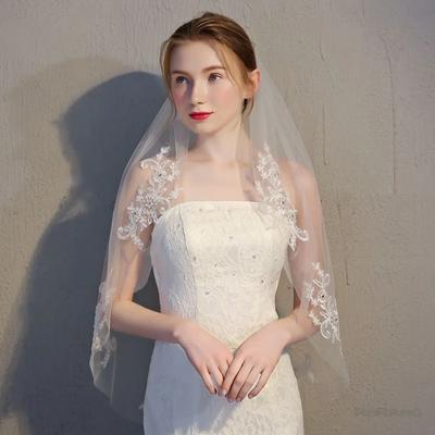 Living Plus Hair Veil DIY Embroidery Wedding Veil