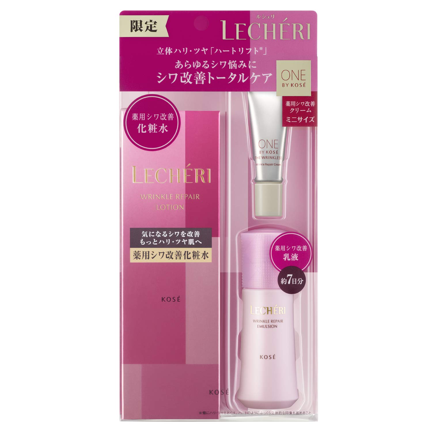 

LECHERI Набор лосьонов для устранения морщин Lotion Fresh Floral Set 3 шт. Ассорти