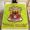 Custom Name Go Ahead Eagles Flannel Blanket, High quality Comfortable for All Seasons, Home Decor, Warmth and Comfort