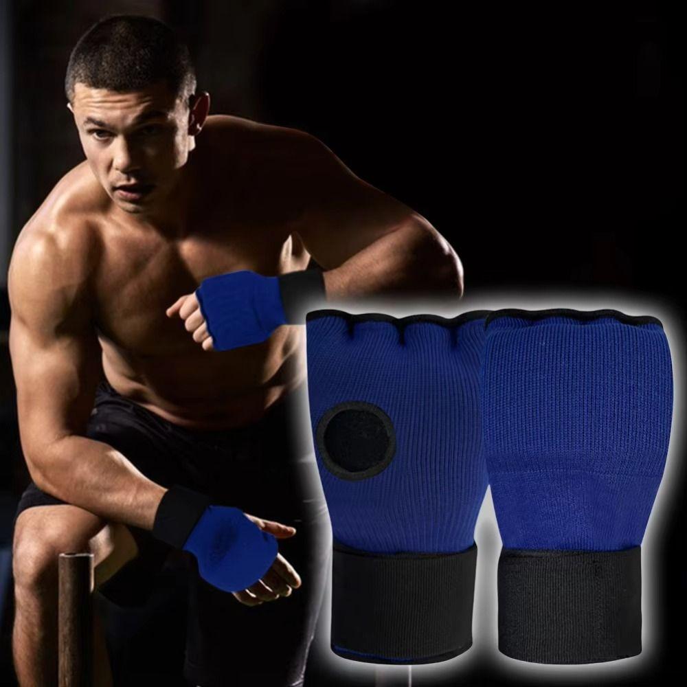 Foam Padding Muay Thai Gloves Punching Mitts Half-Finger Boxing Gloves Fighting Training