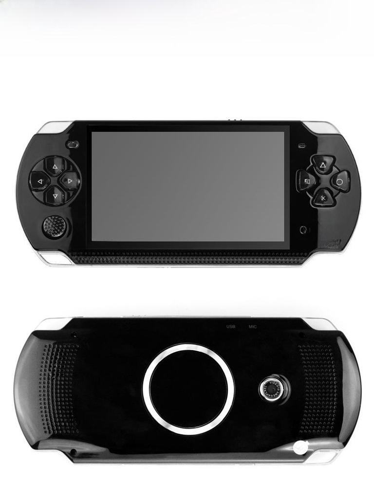 X6 Handheld-Spielkonsole: 4,3" Farbbildschirm, 128-Bit Arcade, GBA/FC kompatibel, Ideal für Kinder.