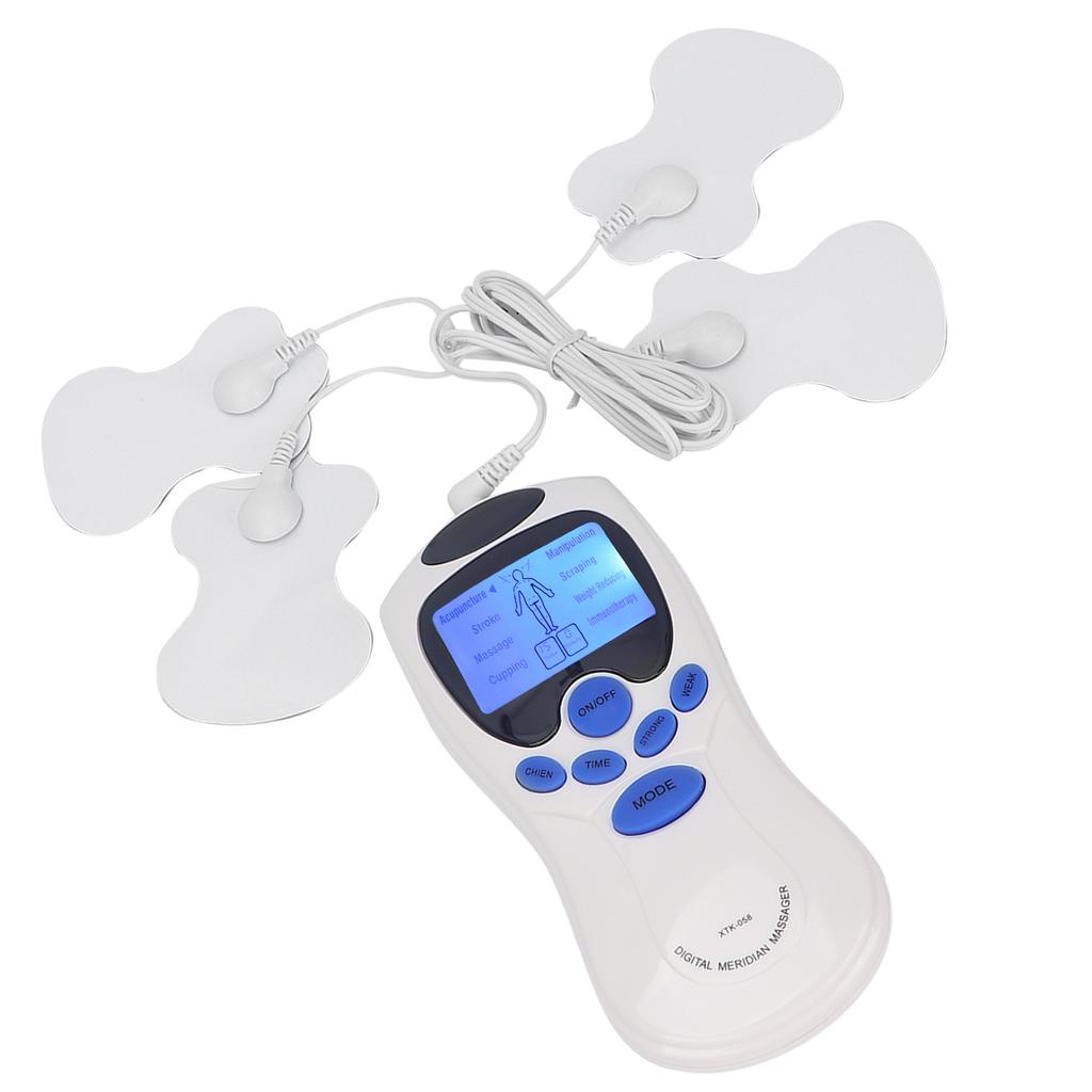 Digitale Therapie Machine Pijnverlichting Modus Verstelbaar Draagbare Nek Schouder Massage Machine US Stekker 100‑240V