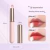 Compact Lip Brush - Small Round Head with Cap for Lipstick, Blending, and Concealer. Ideal for Professional Makeup.