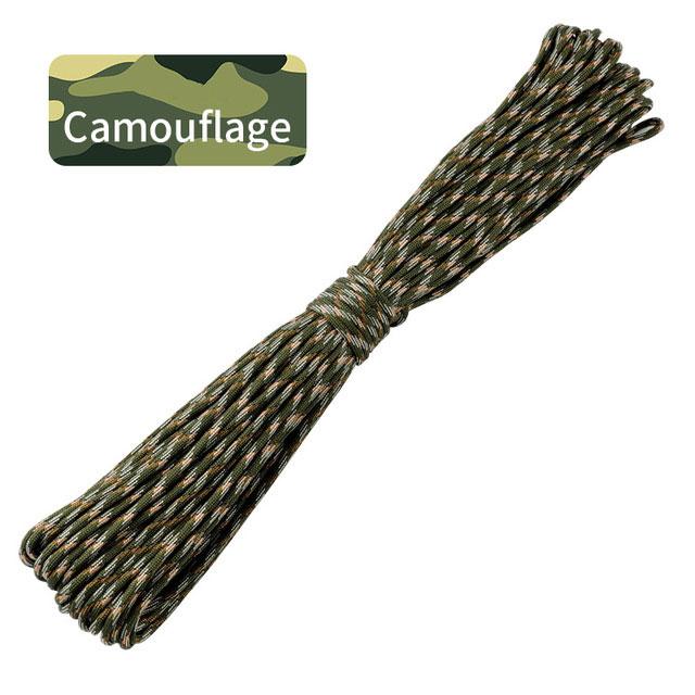 Cheap 8m/16m/31m 550lb Tensile Strength Paracord Rope 7 Stand 4mm