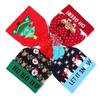 Presente de Natal Boneco de Neve Iluminado Chapéu de Natal Gorro de Tricô Gorro de Suéter Chapéu LED