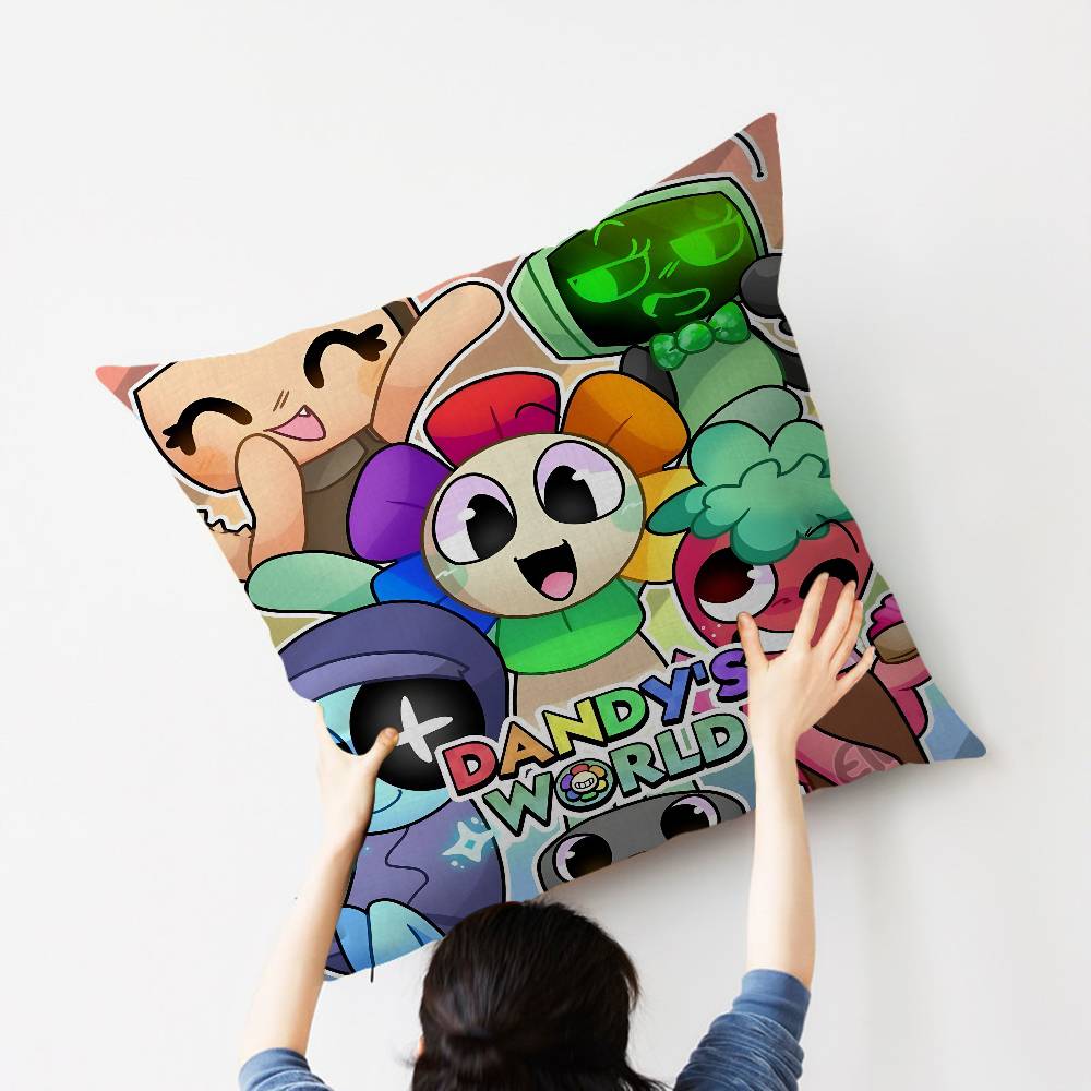 D-Dandys WorldS Cartoon Pillow Gifts Home Office Furnishings Bedroom Sofa Car Cushion Cover case 45x45cm