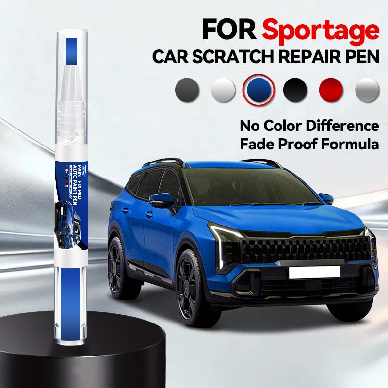 For Kia Sportage 2010-2025 SL QL NQ5 Paint Repair Pen Touch Up Scratch Remover DIY Auto Accessories Black White Green Silver Red