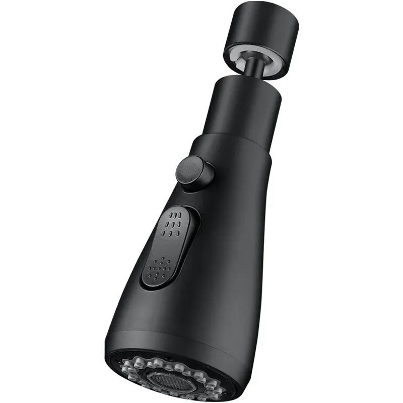 3 in 1 Küchen Auszieharmatur Sprühdüse ABS Langlebig Wassersparend Dusch-Sprühkopf Badezimmer Waschtisch Spültischarmatur Ersatz Neu