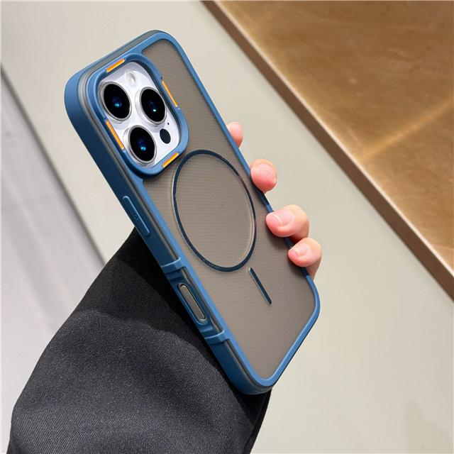 

Для iPhone Роскошный Полупрозрачный Цветной Чехол для Телефона Magsafe с Магнитным Креплением Для iPhone 16E 15 14 Plus 13 12 Pro Max Защитная Крышка iPhone 15 Plus