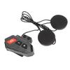 Motorradhelm Bluetooth-Headset IP65 Wasserdicht Kabelloser Helm-Kopfhörer Unterstützt UKW-Radio und