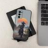 Samurai Art Bushido Case For Samsung Galaxy A73,72,41,J7,22,Note,31,8,9,52,71,53,32,Soft Black Silicone Cover