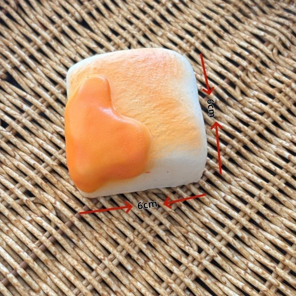 Gentle Squeezing Design Squeeze Toys Soft Simulation Bread Toys  for Autism Sensory Play