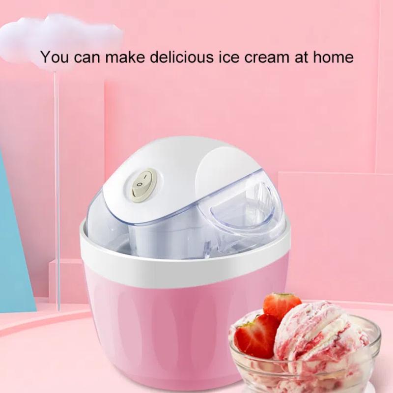 MINI Automatic DIY Ice Cream Maker Milkshake Cool Fruit Dessert Homemade Ice Cream