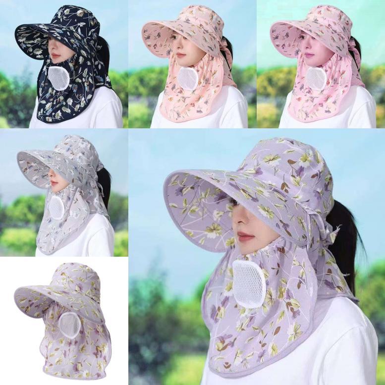 Summer Sun Protection Cap With Wide Brim And Breathable Cotton Fabric For Outdoor Activities