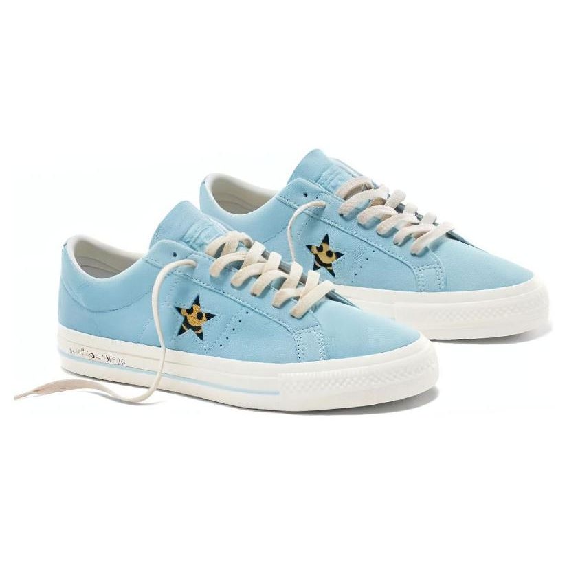 Converse Golf Wang X One Star Pro By You Unisex Sneakers Blue Blue-Glow Egret A09791C