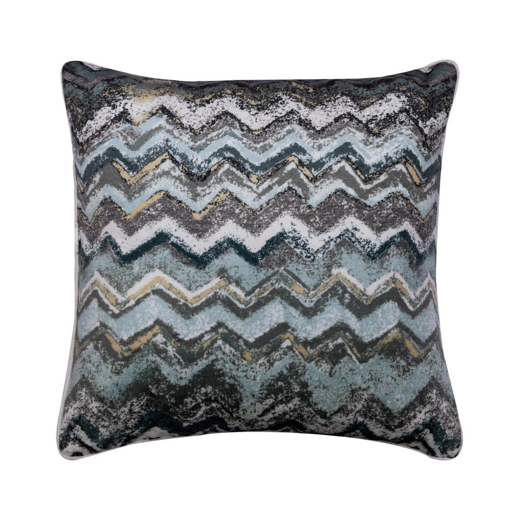 The HomeCentric Throw Pillow Covers Decorative Blue Throw Pillows For Couch Printed Velvet Printed Velvet Abstract Modern Style Easter - SeaSandSurf