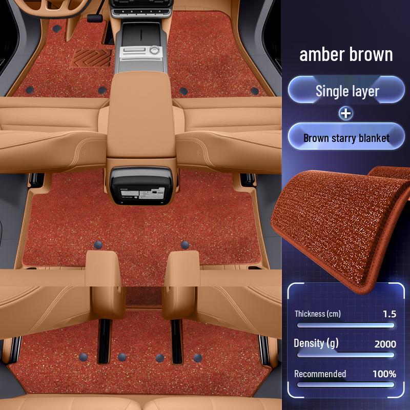 Zeekr 9X Floor Mats: Full Coverage Carpet for 2025 Six-Seater