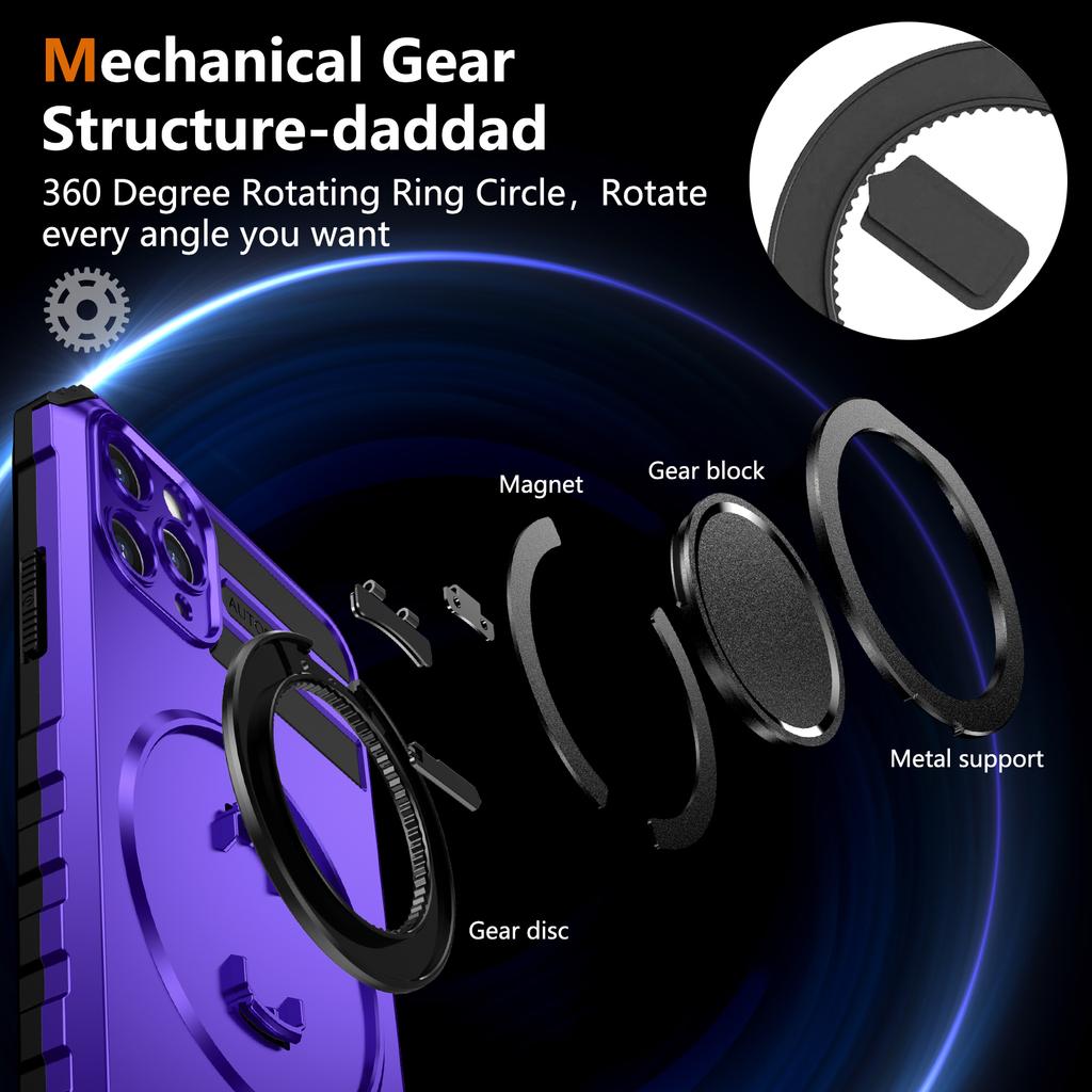 Magnetyczne luksusowe matowe etui odporne na wstrząsy do iPhone'a 14 13 12 11 15 Pro Max Plus do etui Magsafe Wireless Charge