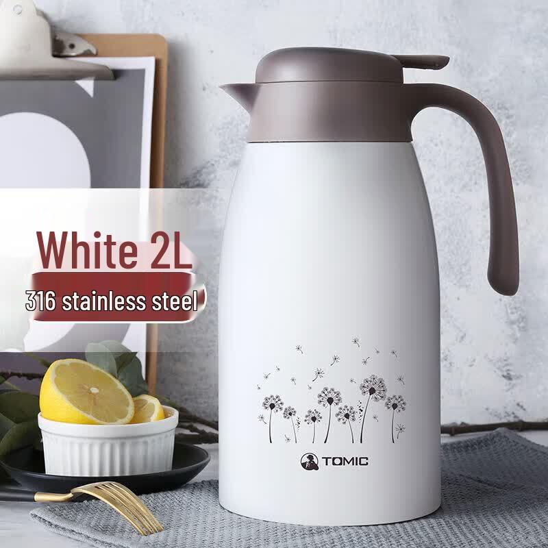 Temake 316 Stainless Steel Insulated Kettle 2L