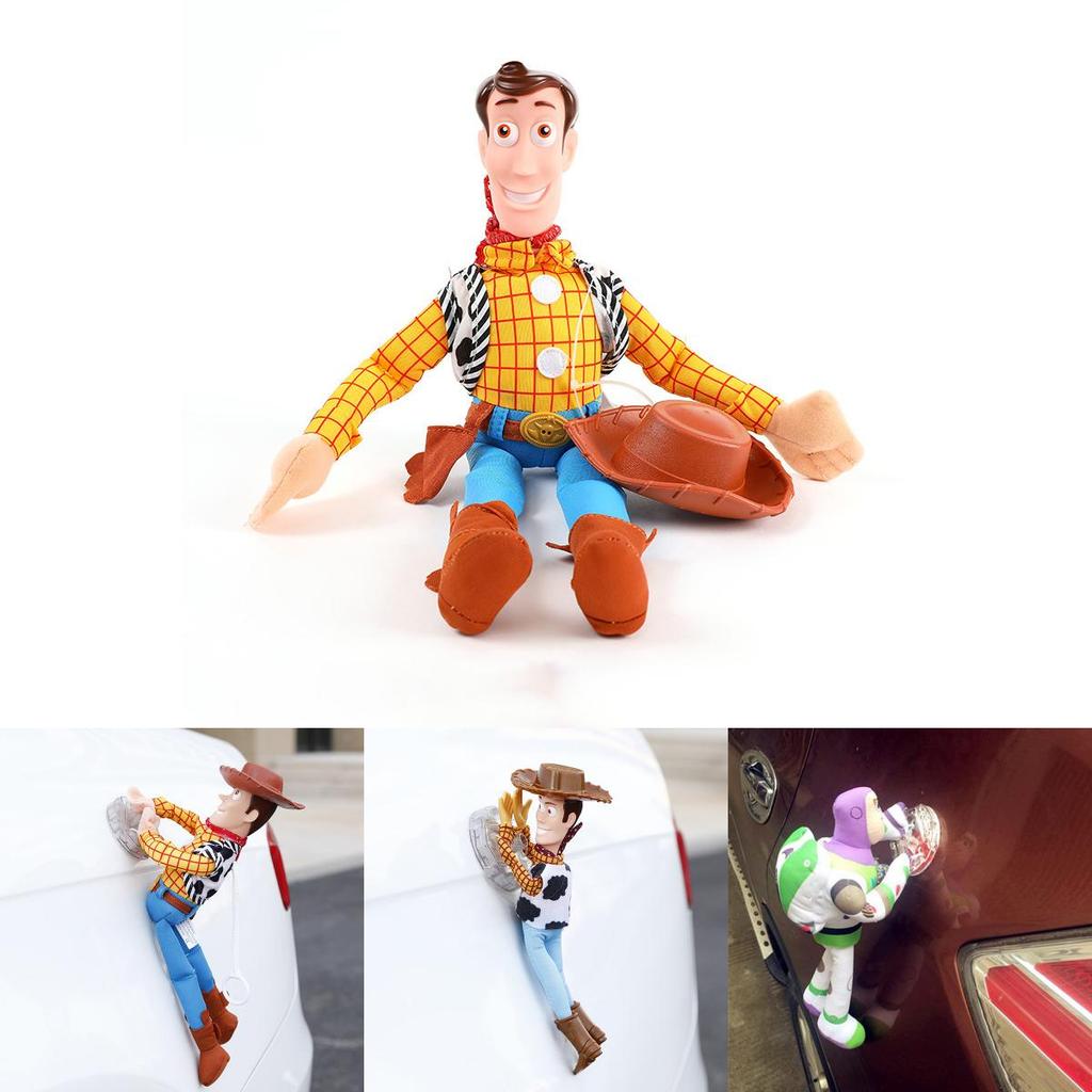 Funny 3d Toy Story Woody And Buzz Car Doll Soft Plush Toy Perfect For Collectors Or As A Gift High Quality Material