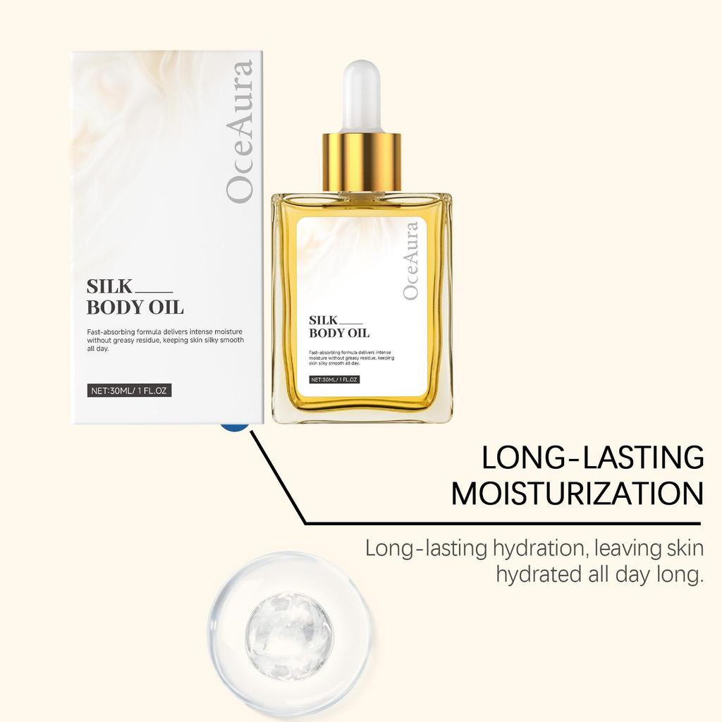Hydrating Body Oil Deep Moisturizing Repair Dry Skin Soothing Brightening Smoothing Improve Dullness Glow Rejuvenating Body Oil