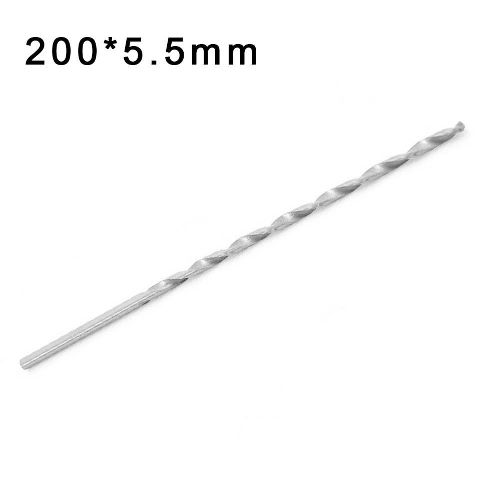 Foret HSS pour perçage du métal, tige droite, équipement d'atelier, extra long
