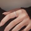 Branch Bud Women's Versatile Geometric Open Ring – Creative Niche Design for Trendy Index Finger