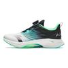 Anta Kids Non-Slip Shock Absorbing Low-Top Running Shoes Kids sneaker Black White Green 312335505-6
