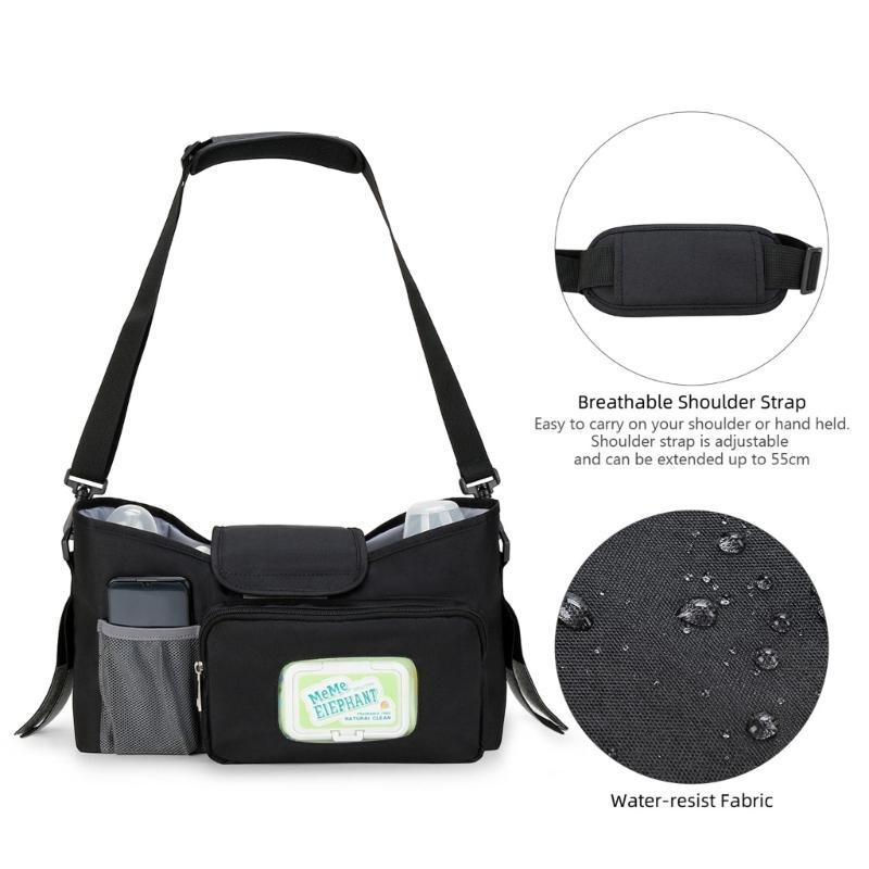 Baby Stroller Bag Organizer Nappy Diaper Mummy Bag Carriage Pram Pushchair Holder Universal Stroller Accessories Outdoor