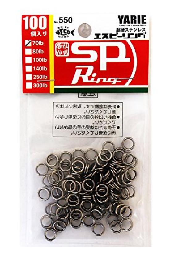 YARIE Split Rings 550 SP 100 70LB Rings, Rings,