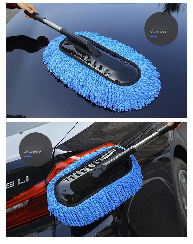 Car wash mop retractable car wash brush