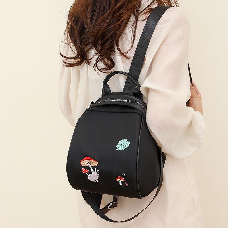 Casual small backpack fashion national style embroidery backpack shell bag dual-purpose shoulder women's bag women's backpack