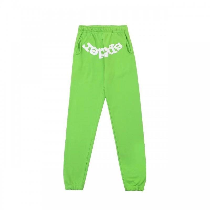 Sp5der Mikina Oversized Bavlněný Pulovr S Pěnovým Potiskem Písmen Unisex Streetwear Mikina Pro Teenagery Dospělé