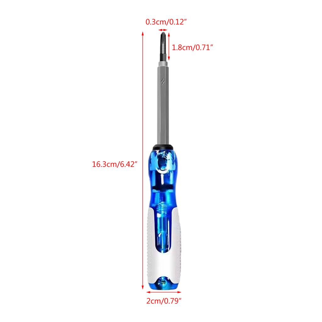 Non-Contact Voltage Tester Tools,LED Flashlight,Buzzer Alarm,24-500V Voltage Detector Pen,Test for Live/Nulls Wire