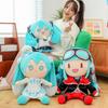 New Hatsune Series Plush Toys for Girls Sleeping At Home Comforting Pillow Cartoon Future Doll Birthday Gift