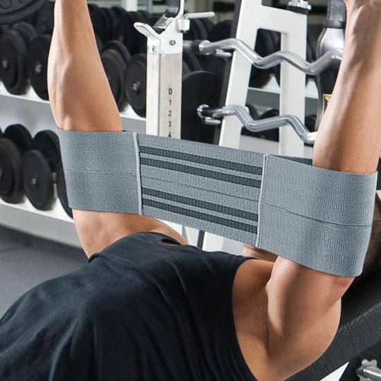 Band Assisted Push Press Up With Resistance Band Rubberbanditz