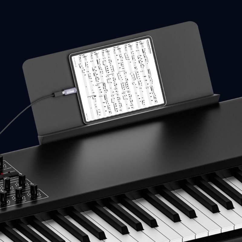 USB B Female Series Converters Adapters for Electronic Keyboards, Piano, Drum, Printers,Scanner Support Data Transmission