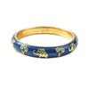 Colorful Butterfly Crystal Bracelet Enamel Girl's Hand Bracelet Children Flower Bangle  Birthday
