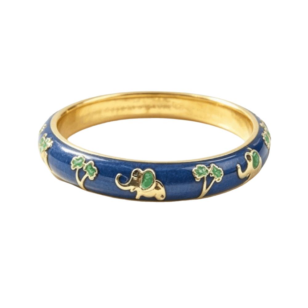 Colorful Butterfly Crystal Bracelet Enamel Girl's Hand Bracelet Children Flower Bangle Birthday