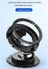 Retractable Rotating Magnetic Phone Holder with Suction Cup for Desktop and Car Use