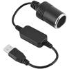 USB To Car Lighter Converter - AIMOONSA - No Model - USB Input 5V 2A - Output 12V 8W - Black