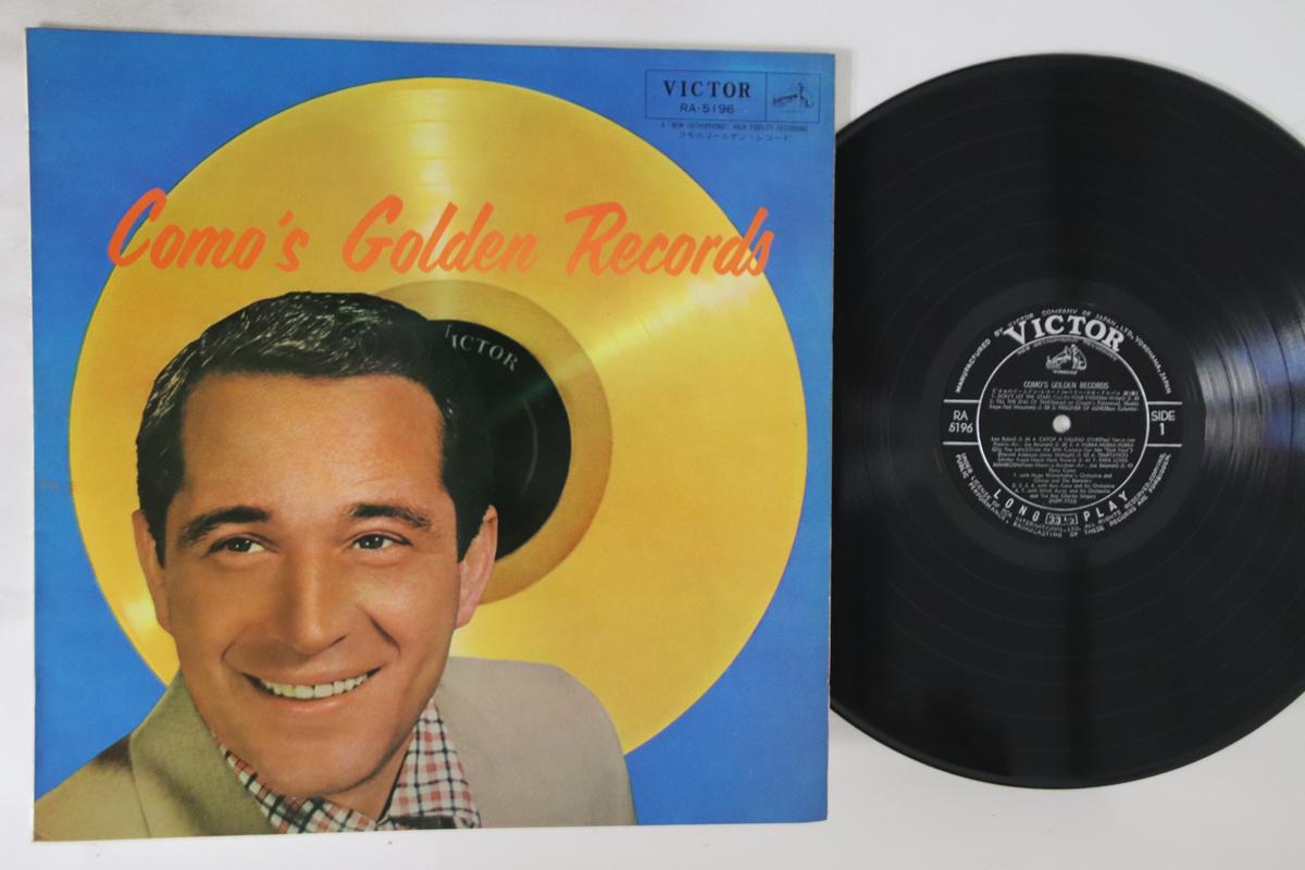 

LP Record PERRY COMO - Como s Golden Records RA5196 VICTOR Japan Pop Used
