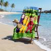 Teletubbies Fashion Beach Towel: Ideal for Summer Adventures Soft, absorbent and quick drying suitable for swimming and bathing