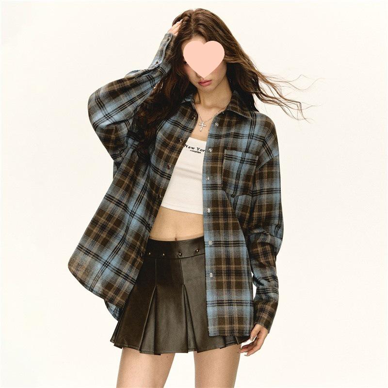 American Retro Women s Slim Fit Shirt - Autumn 2025 Collection Large