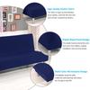 Folding Sofa Bed Cover Polyester Elastic Armless Couch Cover Futon Slipcover Protector